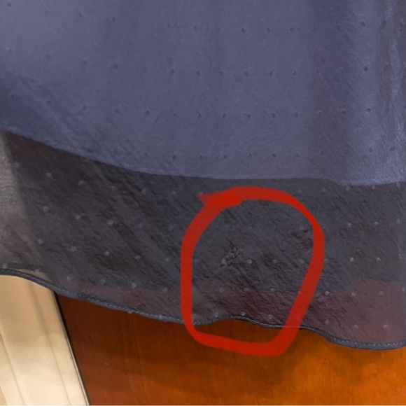 Express Navy Blue Cocktail Dress - Size 1/2 - Picture 10 of 13